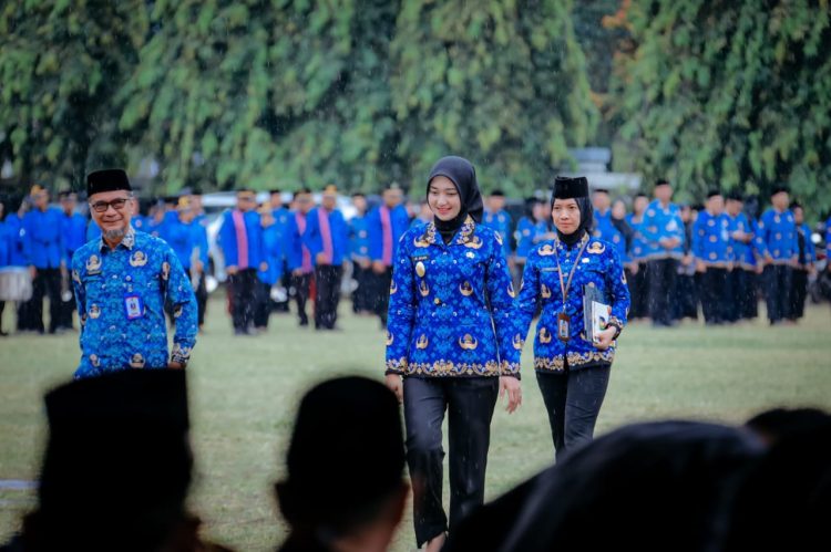 Guyuran Hujan Tak Surutkan Semangat Pemuda pada Peringatan Hari Sumpah Pemuda ke-97 di Lampung: Semangat Nasionalisme Tetap Membara