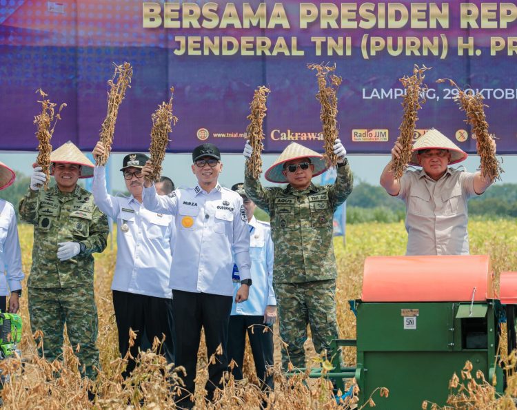 Menhan Sjafrie Sjamsoeddin Tegaskan Lampung Harus Jadi Pusat Swasembada Kedelai Nasional, Perkuat Asta Cita Presiden Prabowo Subianto