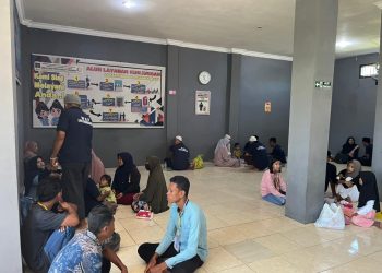 Lapas Dharmasraya Layani Kunjungan Keluarga Warga Binaan dengan Sentuhan Humanis dan Pengawasan Ketat