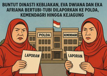 Buntut Dinasti Kebijakan: Eva Dwiana dan Eka Afriana Bertubi-Tubi Dilaporkan ke Polda, Kemendagri, hingga Kejagung