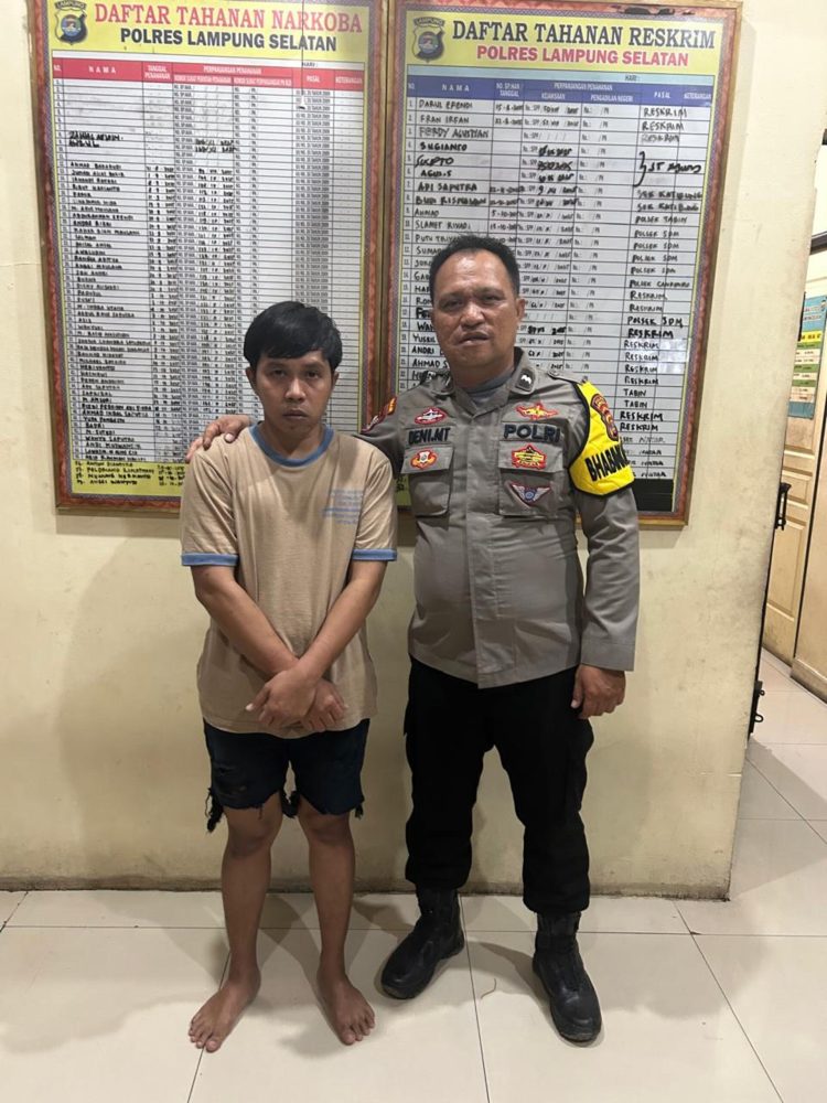 Heboh! Bhabinkamtibmas Desa Tejang Pulau Sebesi Tangkap DPO Pencurian Rp600 Juta, Aksi Ini Bikin Publik Kagum