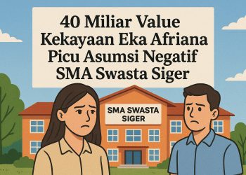 “Kekayaan 40 Miliar Eka Afriana Meledak di Publik! SMA Siger Diduga Gunakan Aset Negara, DPRD Diburu untuk Bertindak!”