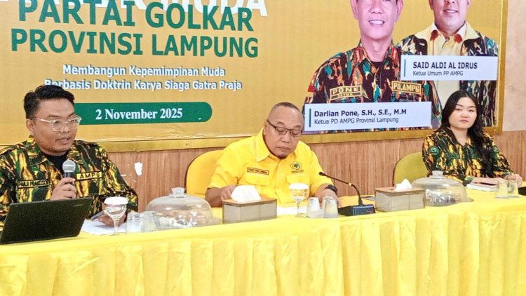 Tony Eka Candra Hipnotis Kader Muda Golkar Lampung: Sejarah, Ideologi, dan Pesan Politik yang Menginspirasi