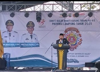 Lampung Selatan Jadi Tuan Rumah Puncak BBKT & HUT ke-65 Karang Taruna, Semarakkan Semangat Generasi Muda