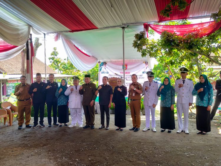 Tanggamus Cetak Sejarah Baru! Tiga Pekon Diresmikan Bupati, Warga Antusias Sambut Era Baru Pelayanan Publik