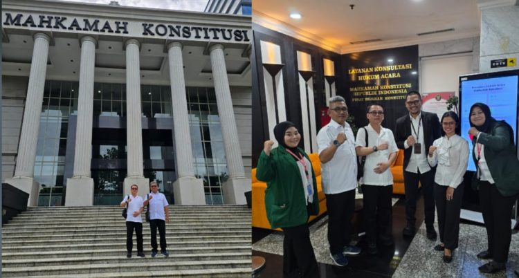 LSM PRO RAKYAT Sambangi Mahkamah Konstitusi RI, Tegaskan Komitmen Penegakan Hukum dan Keadilan Konstitusional