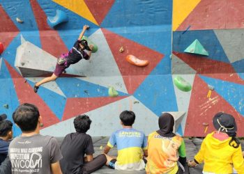 FPTI Lampung Gelar Pelatda, Siapkan Atlet Panjat Tebing Hadapi Kejurnas Semarang