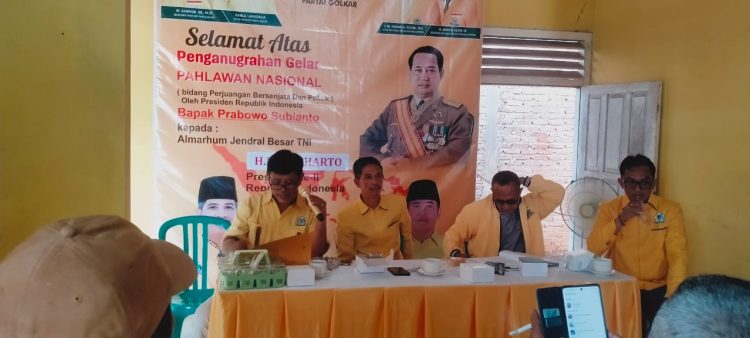 Jelang Musda Golkar Pringsewu, Suherman Tegaskan Kader Harus Solid, Sagang Nainggolan Siap Maju