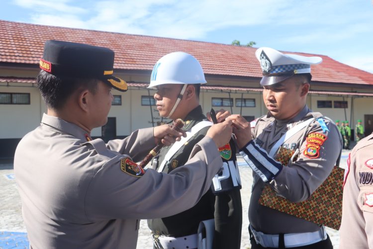 Polres Lampung Selatan Gelar Apel Pasukan Operasi Zebra Krakatau 2025, Siap Amankan Arus Lalu Lintas
