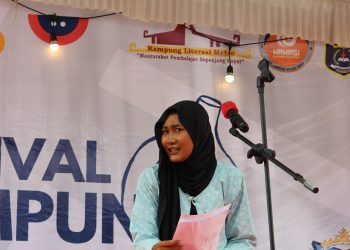 Festival Kampung Literasi Metro 2025, Ajang Unjuk Bakat Pembaca Puisi Muda yang Menarik Perhatian Publik