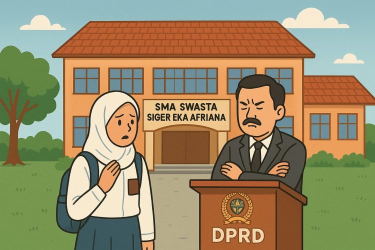 SMA Swasta Siger: Publik Pertanyakan Dukungan DPRD dan Kontroversi Aset Negara