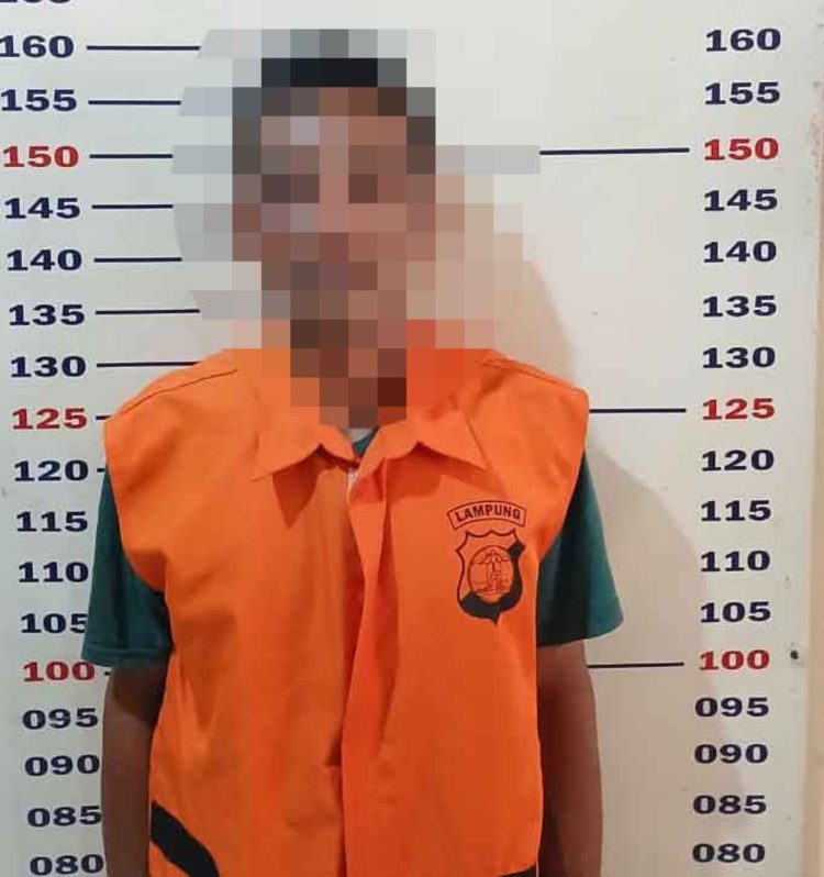 Polsek Kalianda Tangkap Pelaku Percobaan Pencurian Motor di Negeri Pandan, Warga Heboh!