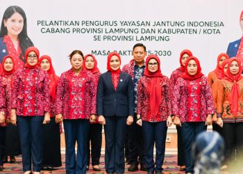 Bupati Nanda Indira Resmi Pimpin YJI Cabang Pesawaran: Targetkan Edukasi Kesehatan Jantung Menyeluruh