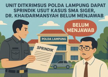 Sprindik Turun! Kasus SMA Siger Makin Panas, Yayasan Bungkam dan Publik Menanti Jawaban Hukum
