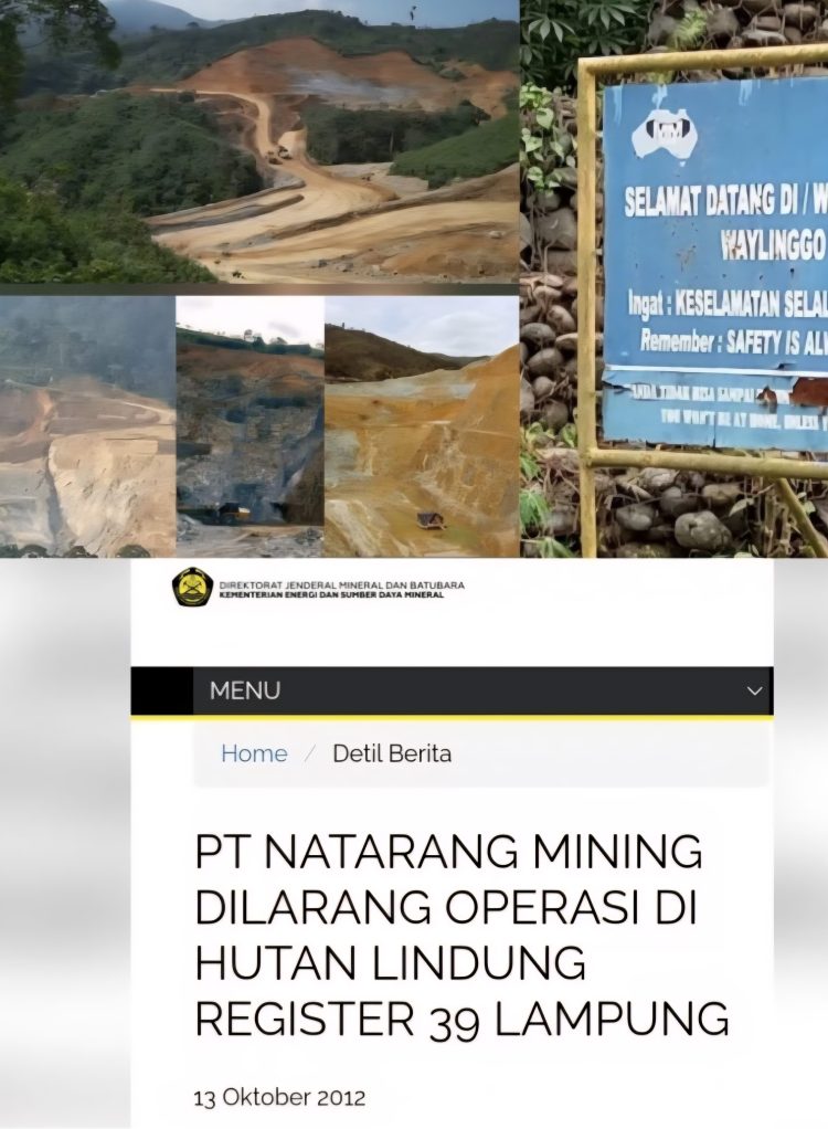 LSM PRO RAKYAT Desak Menteri Kehutanan Tindak Tegas Pelanggaran Hutan Lampung: Cabut Semua Izin Sebelum Bencana Lebih Parah