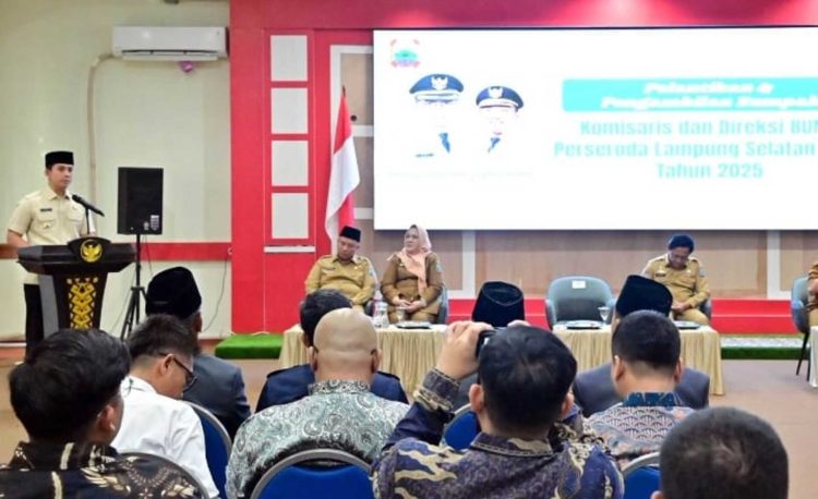 Lampung Selatan Luncurkan Era Baru Perseroda Lampung Selatan Maju, Bupati Tekankan Integritas dan Profesionalisme