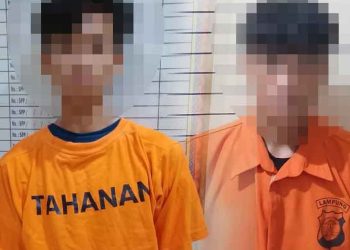 Polres Lampung Selatan Bekuk Sindikat Curas Remaja, Motor dan 3 HP Raib di Kalianda