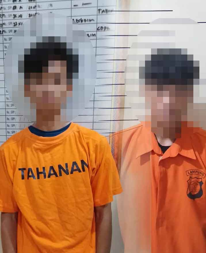 Polres Lampung Selatan Bekuk Sindikat Curas Remaja, Motor dan 3 HP Raib di Kalianda