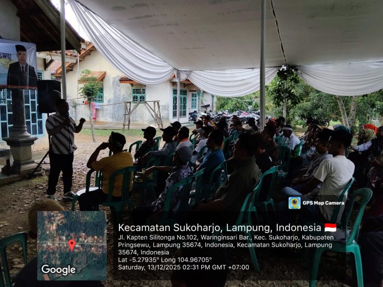 Reses DPRD Pringsewu Tampung Aspirasi Warga Waringinsari Barat