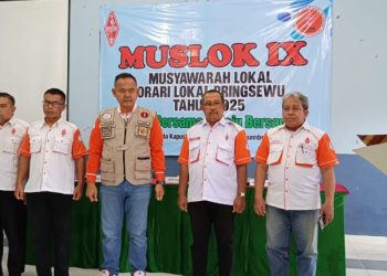 Fauzi Terpilih Kembali Pimpin ORARI Lokal Pringsewu Masa Bakti 2025-2028