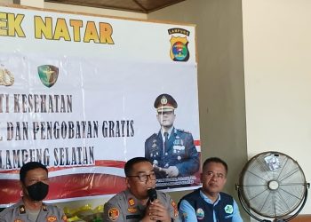 Polres Lampung Selatan Gelar Sunat Massal di Natar