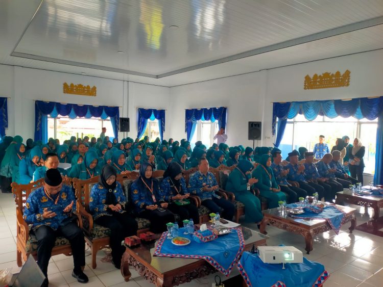 Enam Ketua PKK Kecamatan Dilantik, Tanggamus Perkuat Program Rakernas X