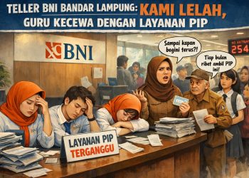 Guru Kecewa, Layanan Aktivasi PIP di BNI Bandar Lampung Dipertanyakan
