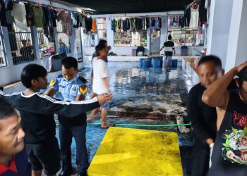 Kalapas Kalianda Turun Langsung Amankan Blok Hunian Saat Siaga Nataru