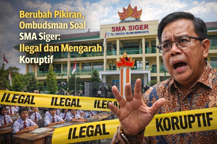 Sikap Berubah, Ombudsman Tegaskan Operasional SMA Siger Tak Sah