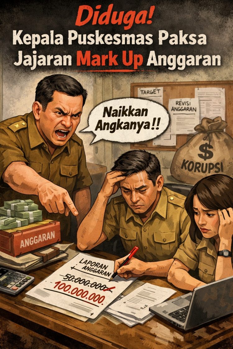 Diduga Kepala Puskesmas Paksa Jajaran Mark Up Anggaran