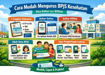 Cara Mudah Mengurus BPJS Kesehatan, Bisa Online dan Offline