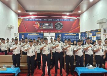 Perkuat Komitmen Kinerja, Lapas Kalianda Laksanakan Penandatanganan Perjanjian Kinerja dan Paparkan Capaian Kinerja