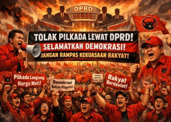 DPD PDI Perjuangan Sumut Tegas Tolak Pilkada Lewat DPRD: Dinilai Khianati Konstitusi dan Rampas Kedaulatan Rakyat