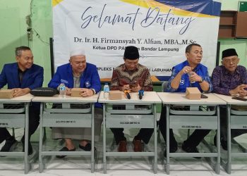 Silaturahmi Politik PAN–Muhammadiyah Jadi Momentum Persatuan Umat di Bandar Lampung