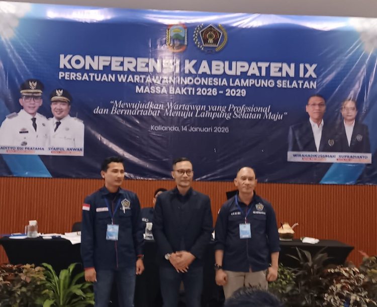 Dari Loper Koran hingga Ketua PWI, Perjalanan Edwin Apriandi di Lampung Selatan