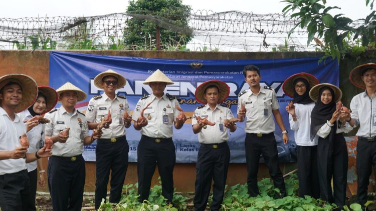 Panen Raya UPT Pemasyarakatan 2026, Lapas Kalianda Tampilkan Komoditas Unggulan
