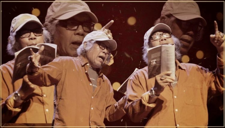 “Air Mata Sumatera” Diluncurkan, Isbedy Bacakan Puisinya