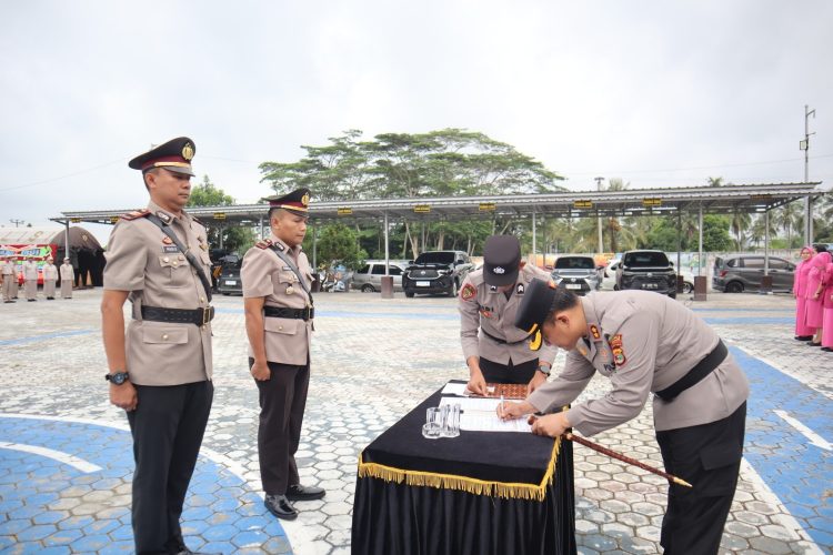 Kasat Lantas Polres Lampung Selatan Resmi Dijabat AKP M Erza Trisyahputra