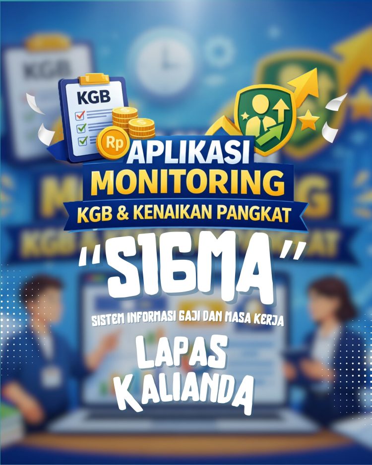 Lapas Kalianda Dorong Reformasi Birokrasi Lewat Aplikasi SIGMA