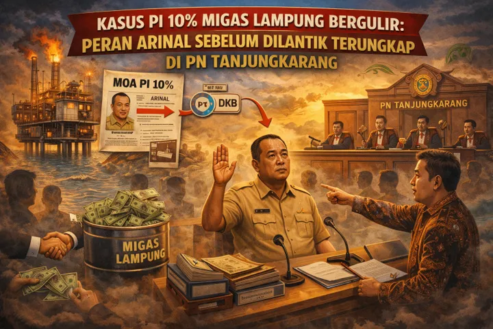 Sebelum Resmi Menjabat, Arinal Diduga Arahkan Pengalihan PI 10% Migas Lampung