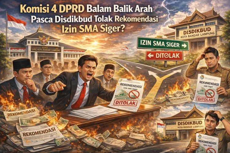 Enam Bulan Diperingatkan, SMA Siger Tetap Tak Penuhi Syarat Izin