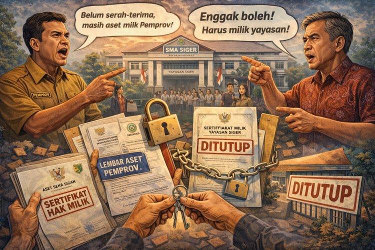 Gunawan Handoko Soal Aset SMA Siger Dibantah, Thomas Tegaskan Regulasi