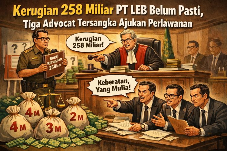 Sidang PT LEB Memanas, Advokat Keberatan Kerugian Negara Rp258 Miliar