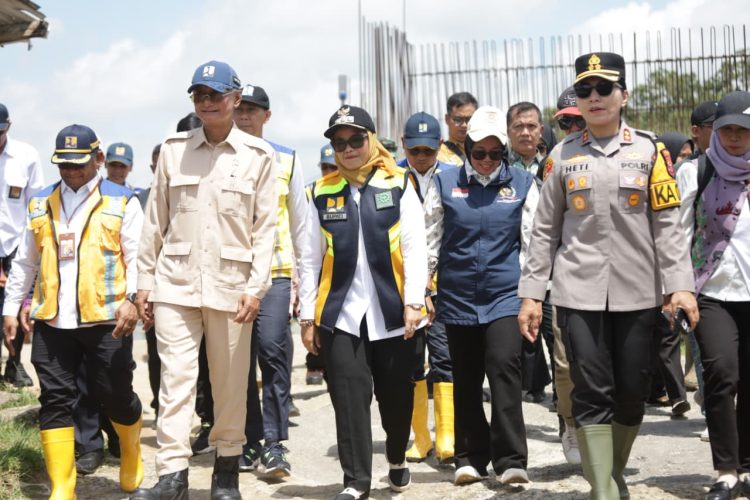 Lampung Timur Bersiap, Menteri PU Tinjau Jembatan Way Bungur yang Vital bagi Ekonomi