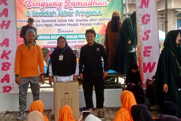 Hangatkan Kebersamaan Jelang Ramadhan, Sedekah Akbar Pringsewu Disambut Meriah