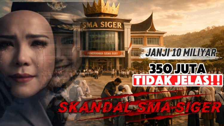 Polemik SMA SIGER Kian Panas, Siswa Mengeluh, Anggaran Miliaran Mengalir