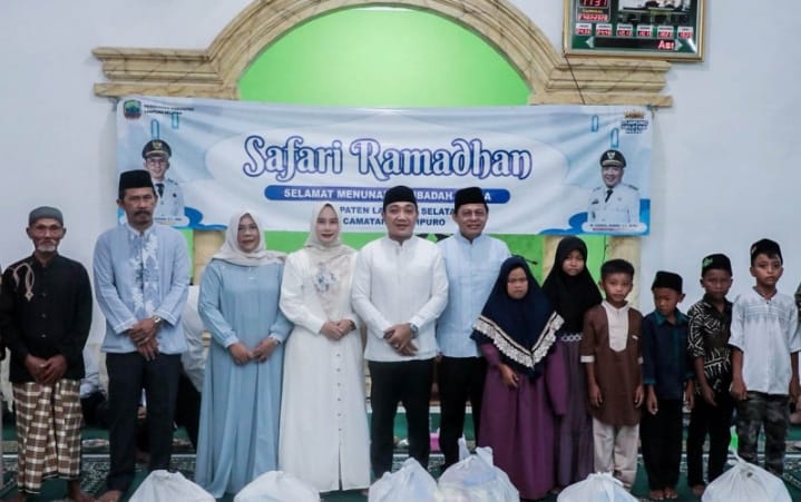 DPRD Lampung Selatan Hadiri Penyerahan Sembako dan Hibah di Candipuro