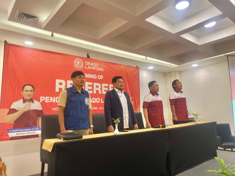 Pengurus ORADO Lampung Percepat Kompetisi Domino Melalui Training of Referee