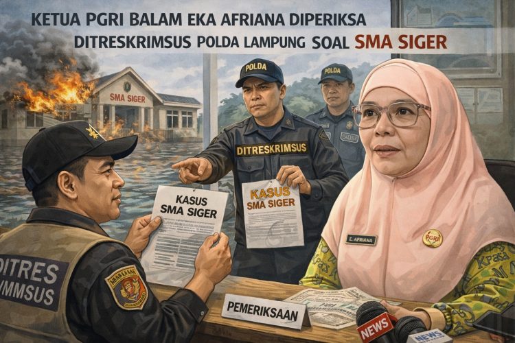Penyelidikan SMA Siger Berlanjut, Ditreskrimsus Polda Lampung Panggil Eka Afriana