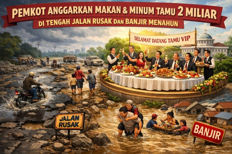 Banjir dan Jalan Rusak Belum Tuntas, Anggaran Jamuan Tamu Jadi Sorotan